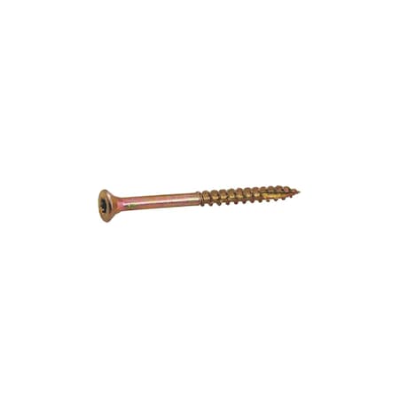 Grip-Rite Grip-Rite 1-5/8 in. L Star Yellow Zinc Coarse Wood Screws 146 pk 158GCS1